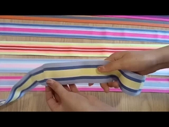 Dây thun đàn hồi màu tùy chỉnh chất lượng cao Dây thắt lưng đàn hồi mềm