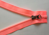 Colored 	Sewing Notions Zippers 7# nylon zipper close end with auto - lock slider painted