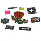 Embroidered Patches: Cotton, Polyester, Nylon, Merrowed Border, Iron Backing